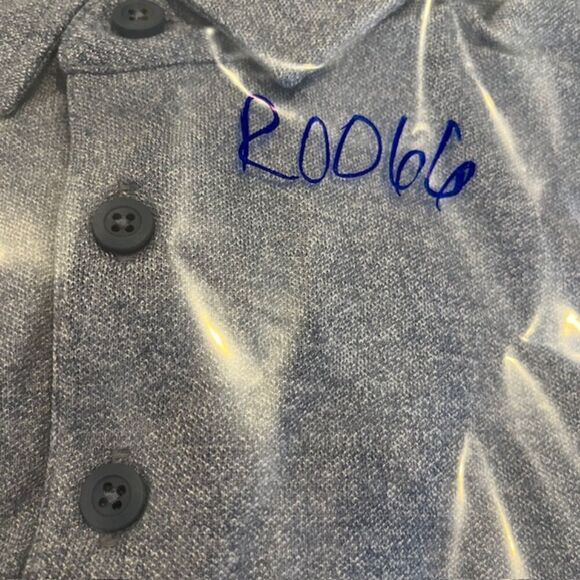 Lululemon Evolution Polo Heathered Navy Blue Men's Small - Picture 8 of 8